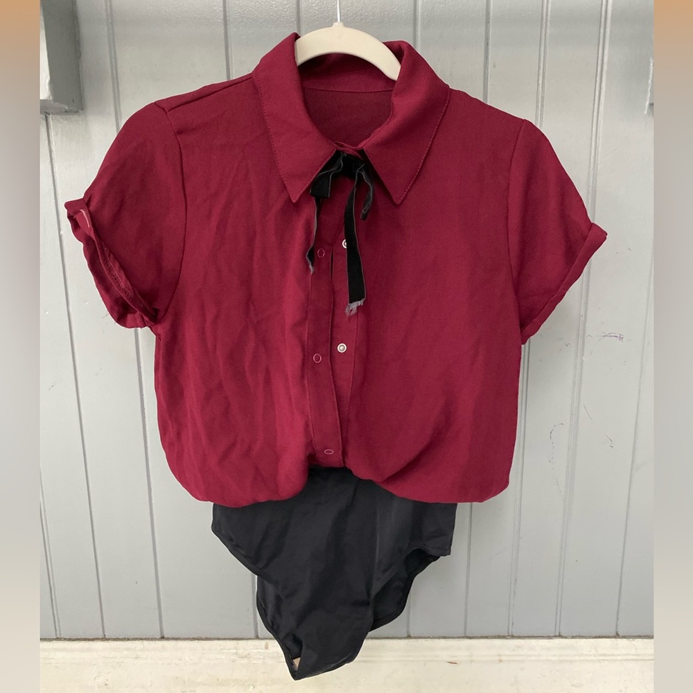 Balera Feel Good Collar Shirt Dance Leotard